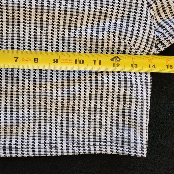 MINKPINK Crop Top Black/White Lined Small EUC - Picture 4 of 5